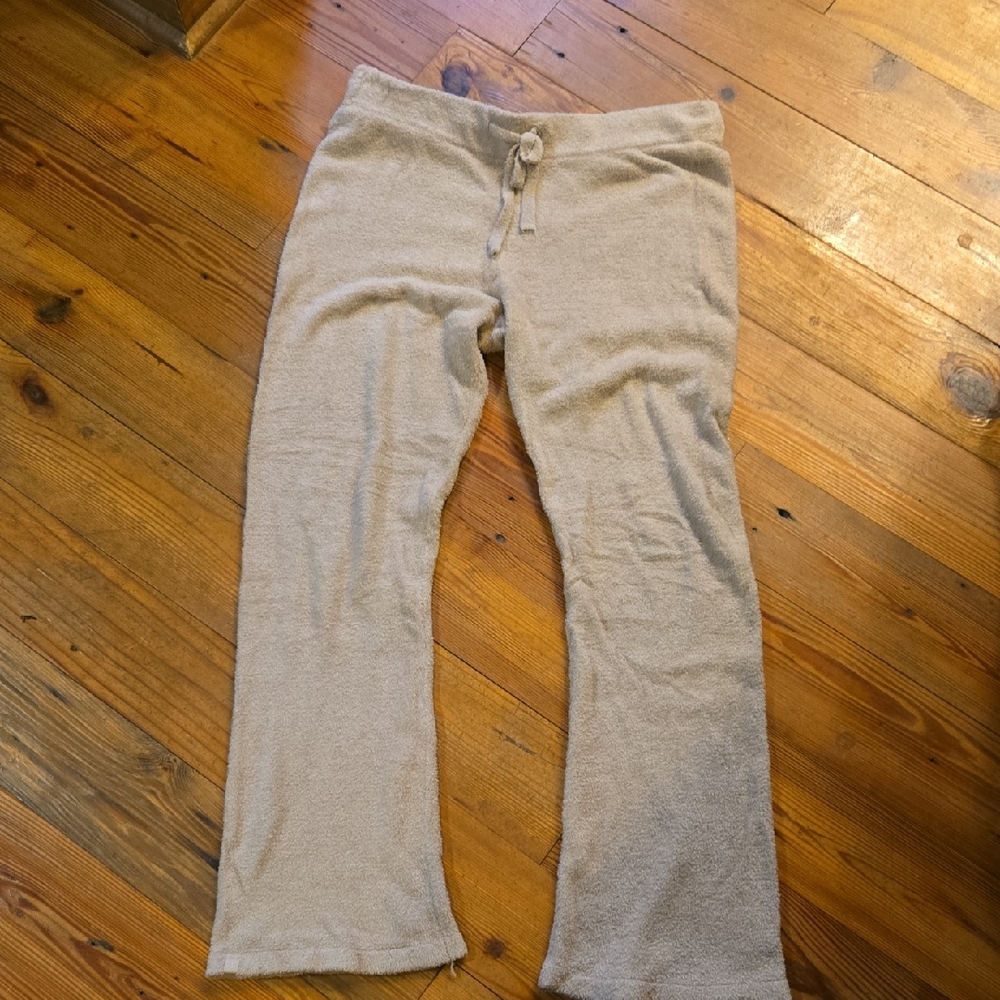 Barefoot Dreams Soft Tan Pajama Pants